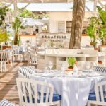 Entrance and facade of Bagatelle Saint-Tropez