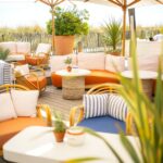 Gourmet plating of a fresh Mediterranean course at Bagatelle Saint-Tropez