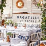 Guests enjoying the atmosphere at Bagatelle Saint-Tropez