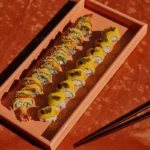 Assorted sushi selection at Kinugawa Ramatuelle restaurant