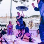 Luxury lunch experience with live entertainment at La Opera Saint-Tropez
