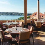Waterfront dining terrace at Zuma Porto Cervo