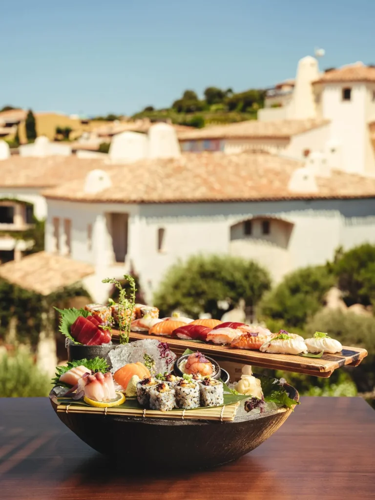 Signature seafood platter served at Zuma restaurant