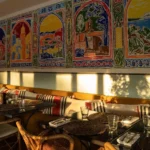 Lounge interior at Hôtel Lou Pinet Saint-Tropez