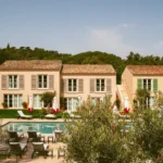 Main swimming pool at Hôtel Lou Pinet Saint-Tropez