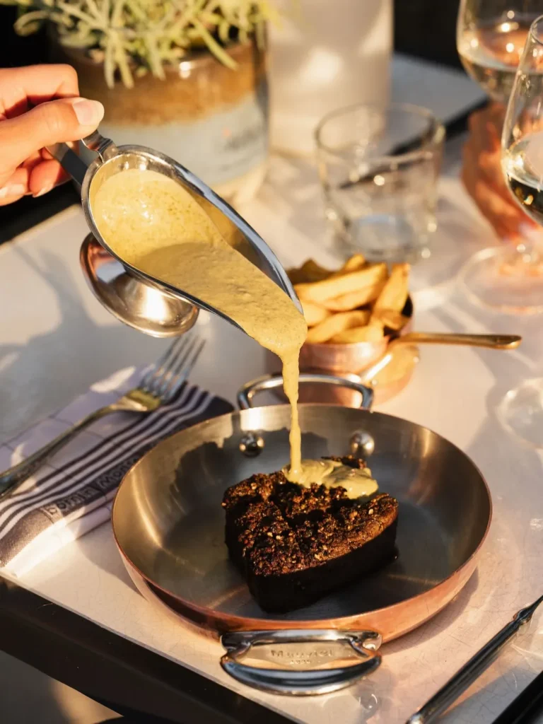 Signature dish served at Hôtel Lou Pinet Saint-Tropez