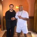 Mike Tyson spotted at Siena Paris restaurant in Paris