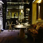 Evening exterior of L'Altiplano at K2 Palace Courchevel