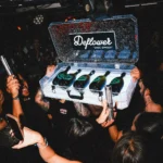 Bottle service being presented to guests at Deflower Paris
