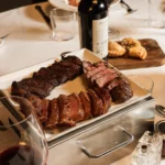 Argentine steak served at El Porteño Prohibido