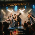 Live stage performance at El Porteño Prohibido
