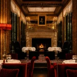 Classic main dining room at Hotel Costes in Paris