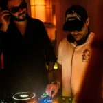 DJ performance inside Kinugawa Rive Gauche in Paris