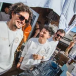 Guests enjoying the atmosphere at La Folie Douce Méribel