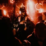 DJ performing during a night at L'Arc Paris