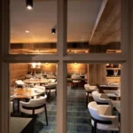 Elegant dining room at Le Chabichou Courchevel