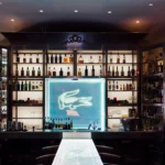 Elegant bar interior at Le Royal Monceau Paris