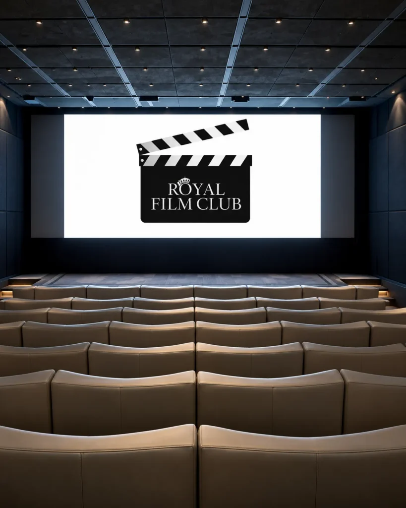 Private cinema at Le Royal Monceau Raffles Paris