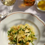 Gourmet dish served at Loulou Paris