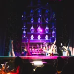 Colorful stage show at Maison Milano