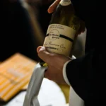 Wine being served at Perruche Paris