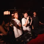 DJ performing during a night at Raspoutine Dubai