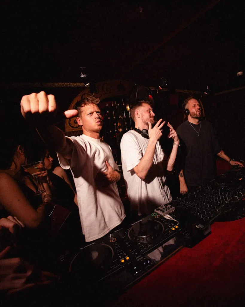 DJ performing during a night at Raspoutine Dubai