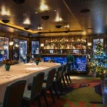 Sophisticated bar interior at Scott's Mayfair