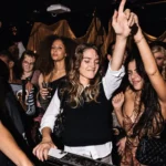 Crowd dancing at Silencio Club Paris