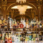 Elegant bar filled with spirits at The Peninsula Paris