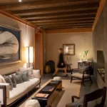 Elegant suite living area at The Peninsula Paris