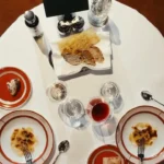 Selection of gourmet dishes presented on elegant plates at DANiKO restaurant