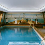 Indoor swimming pool at Le Bristol Paris