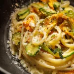 Gourmet pasta served at The Carlton Milan, topped with fresh herbs and finely grated cheese in a dark ceramic bowl